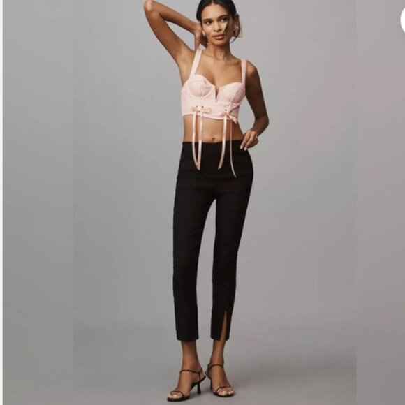 Brand New By Anthropologie Tweed Corset Bra Top - Picture 2 of 16